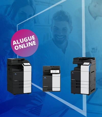 Aluguer de impressoras online, agora mais fácil com a Konica Minolta
